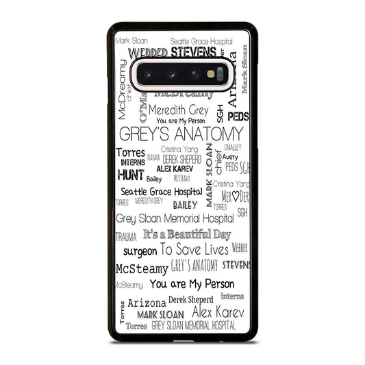 GREY'S ANATOMY STORY Samsung Galaxy S10 Case