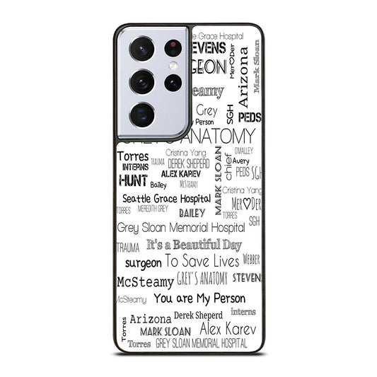 GREY'S ANATOMY STORY Samsung Galaxy S21 Ultra 5G Case