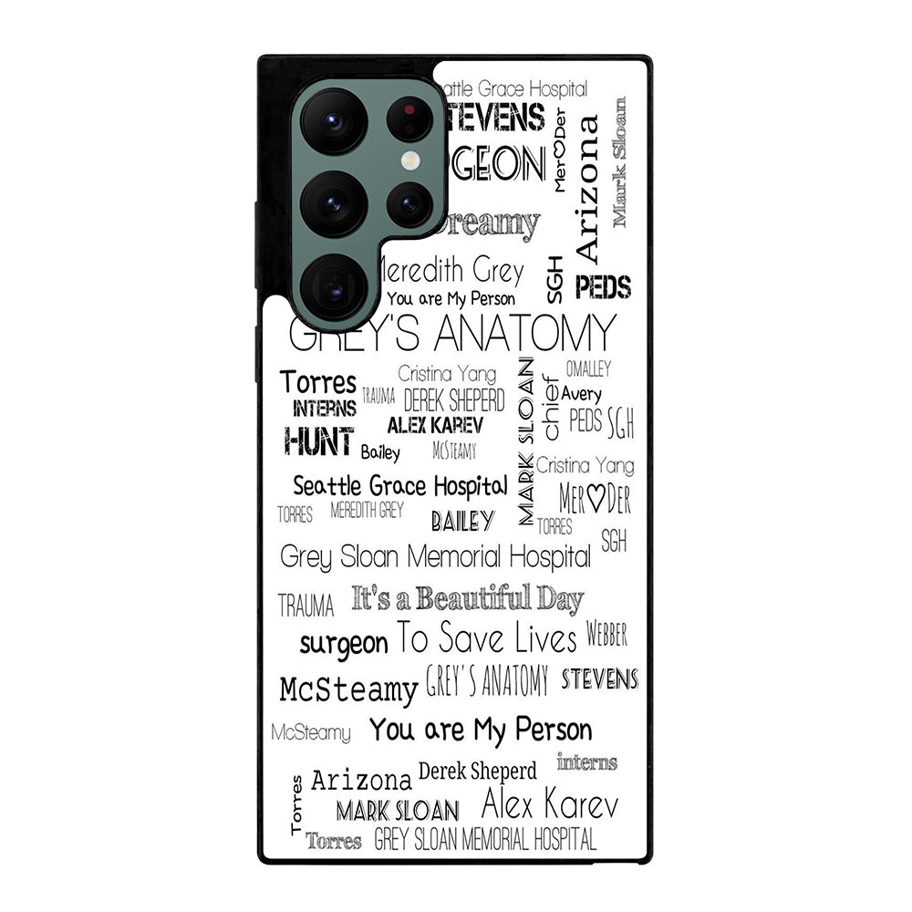 GREY'S ANATOMY STORY Samsung Galaxy S22 Ultra 5G Case