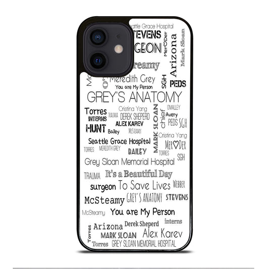 GREY'S ANATOMY STORY iPhone 12 Mini Case