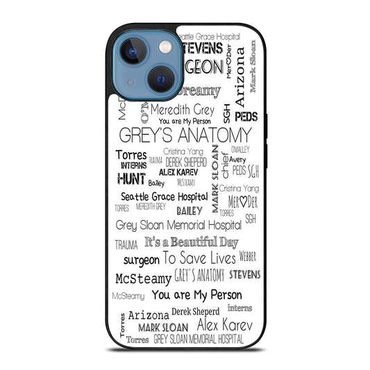 GREY'S ANATOMY STORY iPhone 13 Case