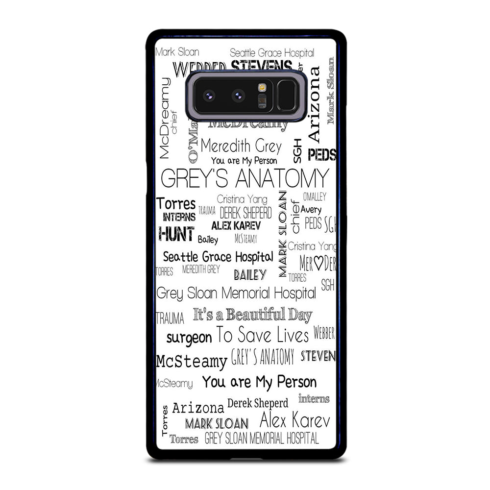 GREY'S ANATOMY STORY Samsung Galaxy Note 8 Case