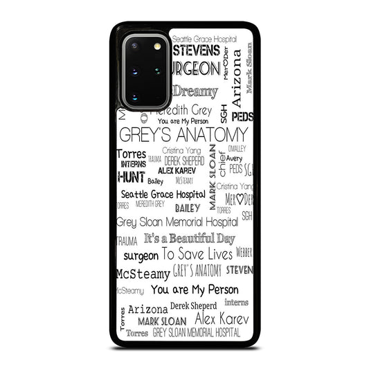 GREY'S ANATOMY STORY Samsung Galaxy S20 Plus / S20 Plus 5G Case