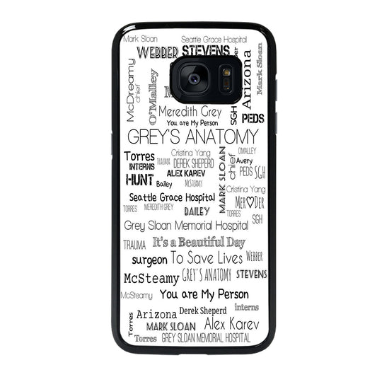 GREY'S ANATOMY STORY Samsung Galaxy S7 Edge Case