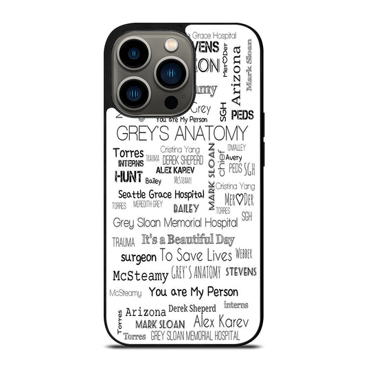 GREY'S ANATOMY STORY iPhone 13 Pro Case