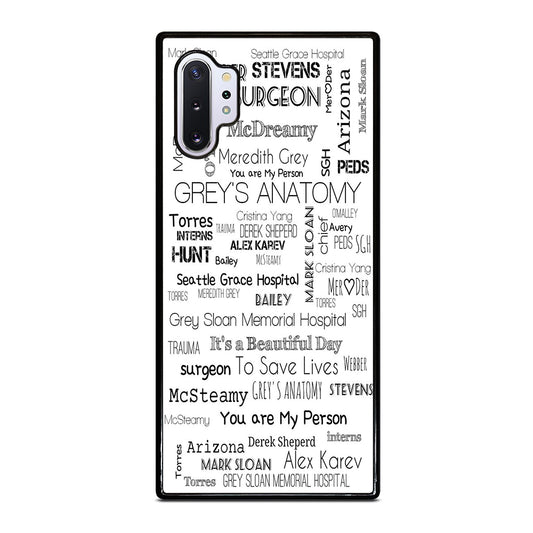 GREY'S ANATOMY STORY Samsung Galaxy Note 10 Plus Case