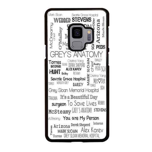 GREY'S ANATOMY STORY Samsung Galaxy S9 Case