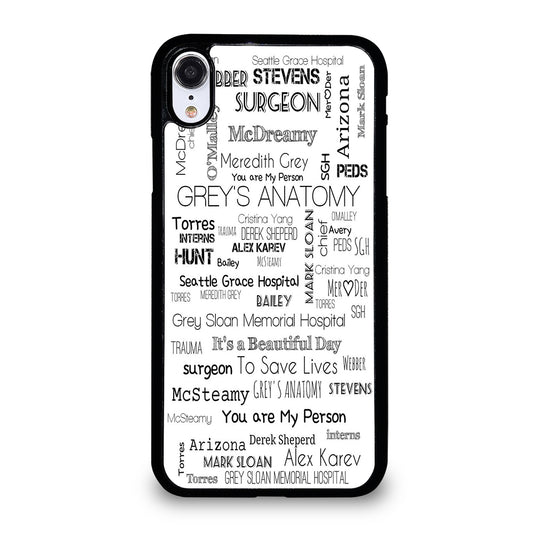 GREY'S ANATOMY STORY iPhone XR Case