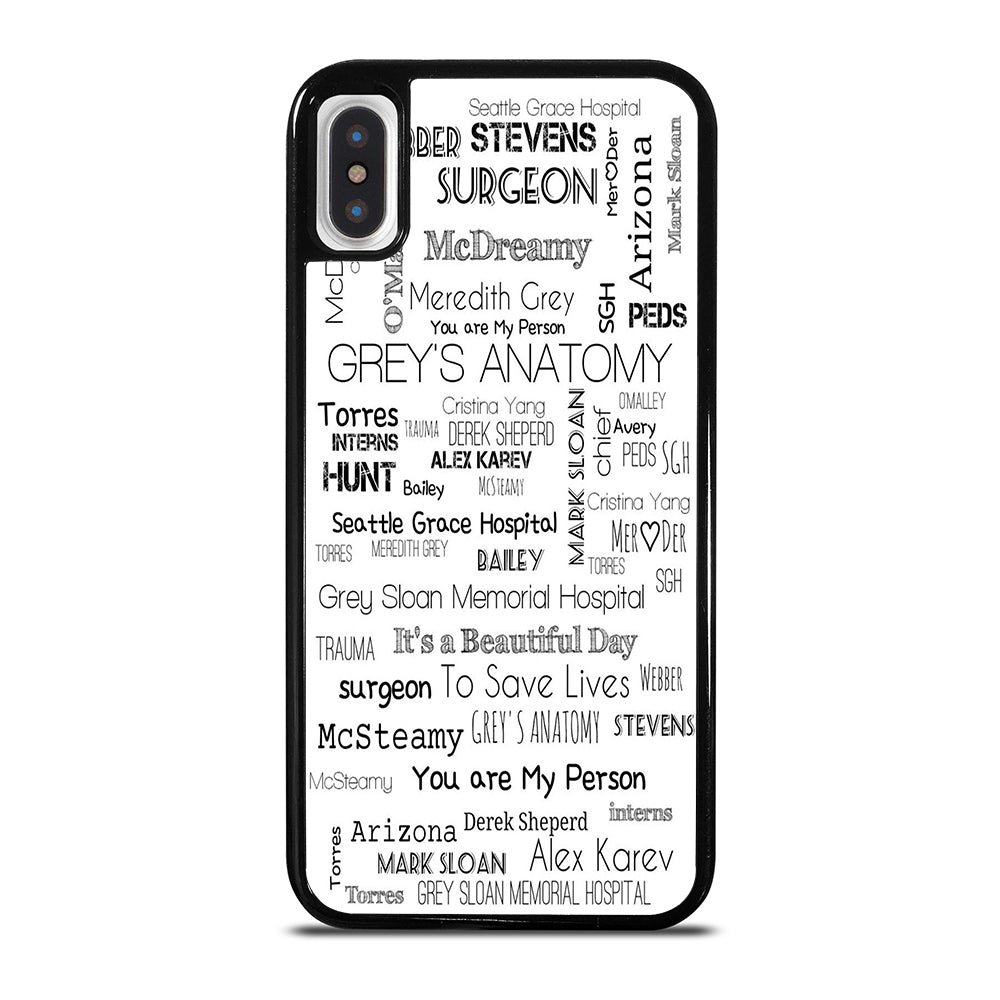 GREY'S ANATOMY STORY iPhone X / XS Case