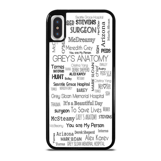 GREY'S ANATOMY STORY iPhone X / XS Case