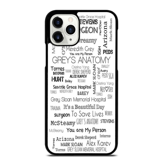 GREY'S ANATOMY STORY iPhone 11 Pro Case