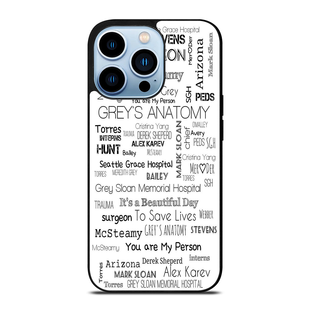 GREY'S ANATOMY STORY iPhone 13 Pro Max Case