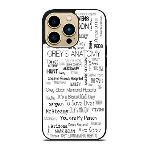 GREY'S ANATOMY STORY iPhone 14 Pro Max Case
