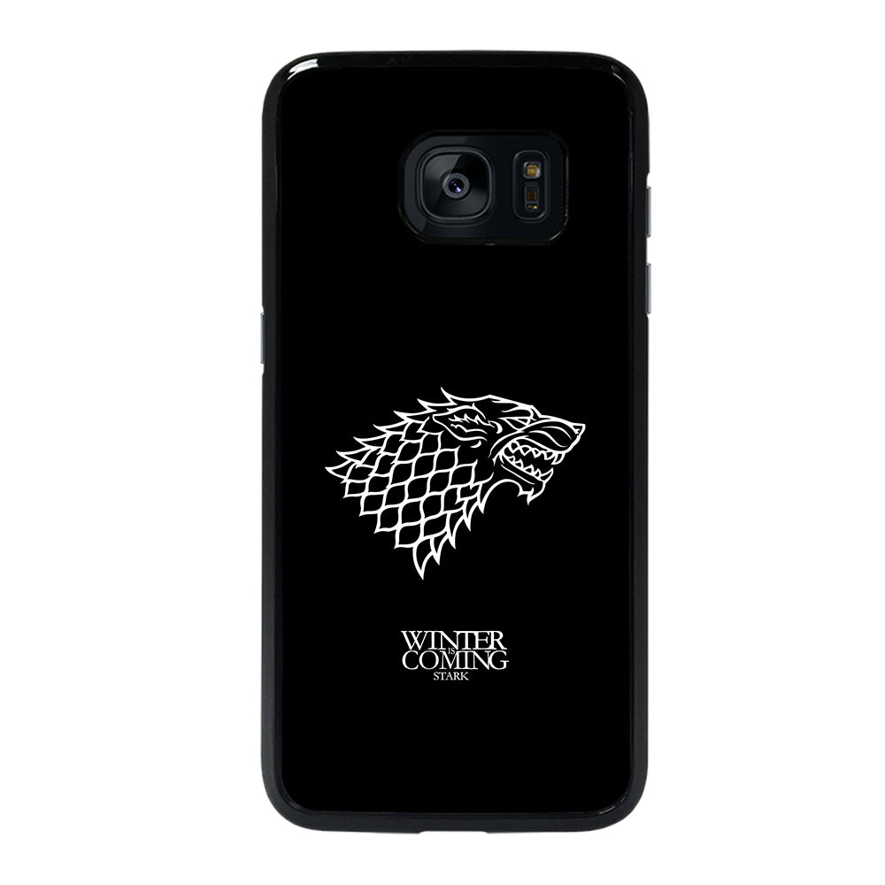 Game Of Thrones House Stark Logo Samsung Galaxy S7 Edge Case