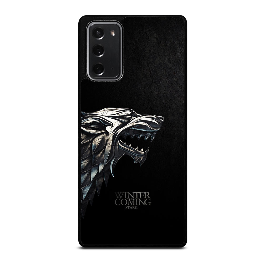 Game Of Thrones House Stark Winter Samsung Galaxy Note 20 Case