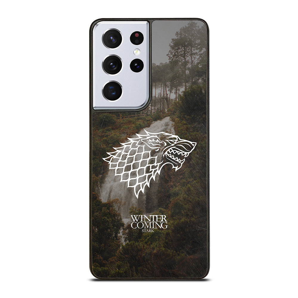 Game Of Thrones House Stark in Nature Samsung Galaxy S21 Ultra 5G Case