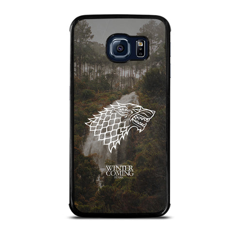 Game Of Thrones House Stark in Nature Samsung Galaxy S6 Edge Case