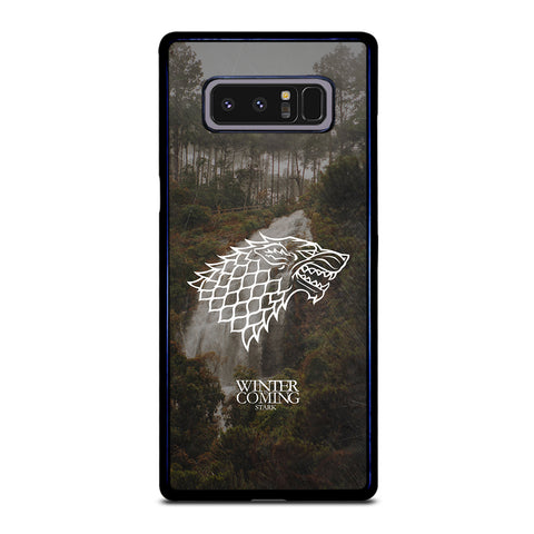 Game Of Thrones House Stark in Nature Samsung Galaxy Note 8 Case