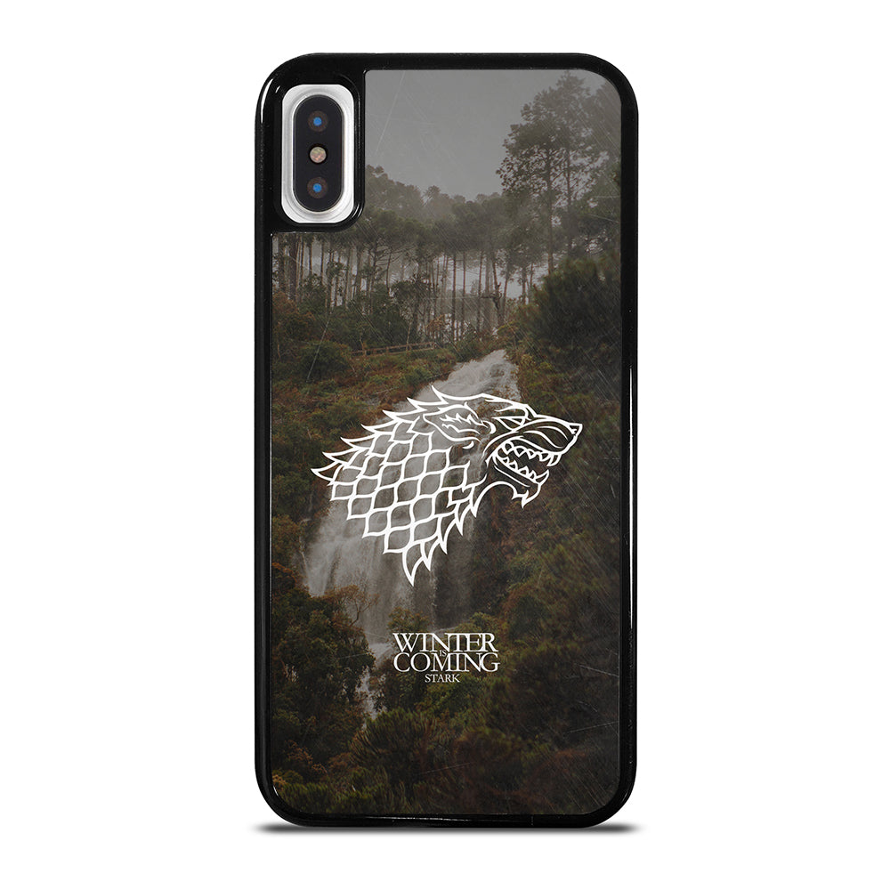 Game Of Thrones House Stark in Nature iPhone X / XS Case