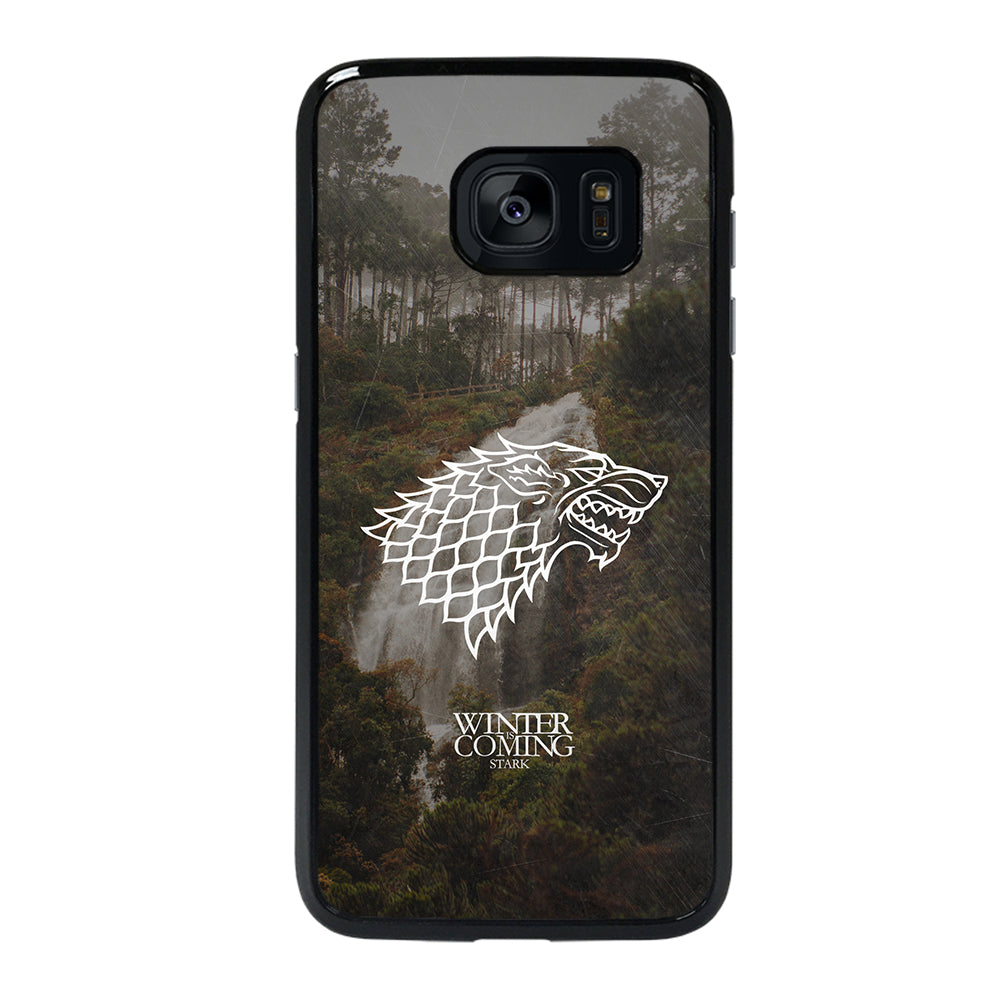 Game Of Thrones House Stark in Nature Samsung Galaxy S7 Edge Case