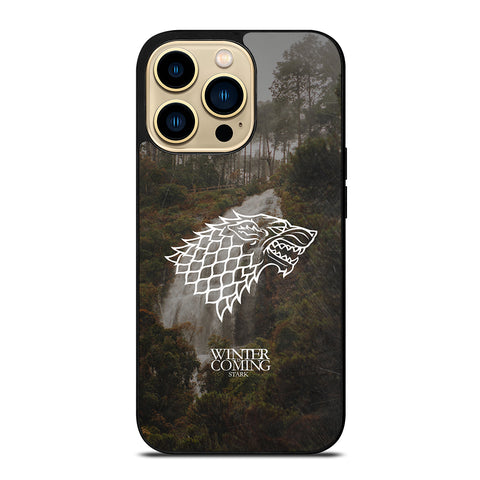 Game Of Thrones House Stark in Nature iPhone 14 Pro Max Case