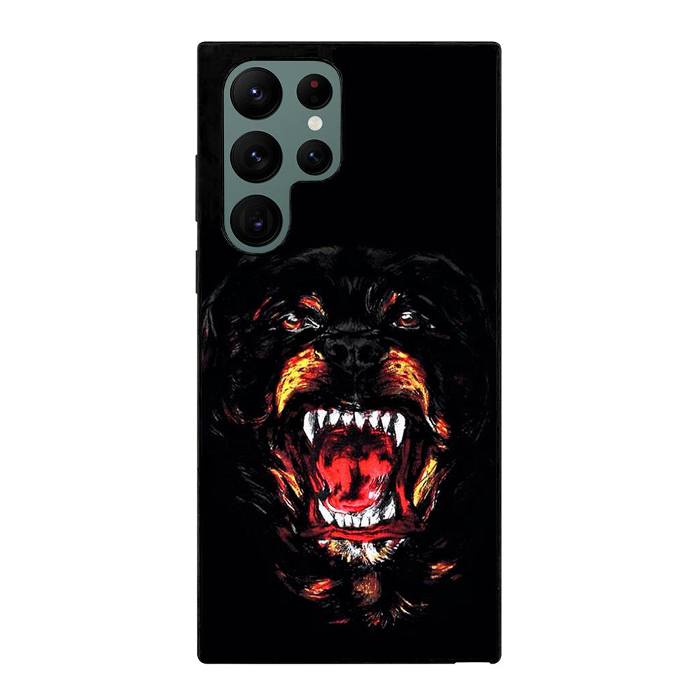Givenchy Dog Rottweiler Samsung Galaxy S22 Ultra 5G Case
