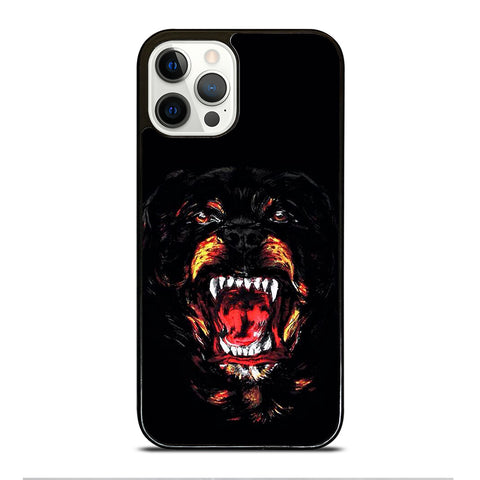 Givenchy Dog Rottweiler iPhone 12 Pro Case