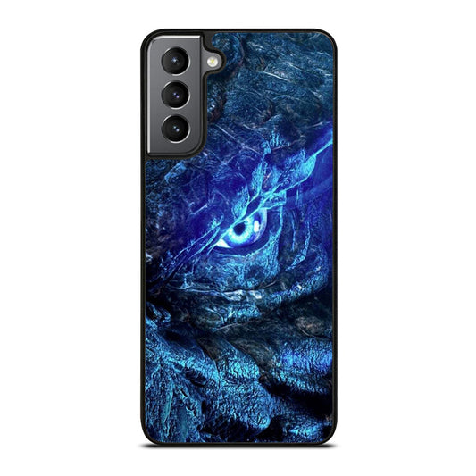 Godzilla Half Face Wallpaper Samsung Galaxy S21 Plus 5G Case