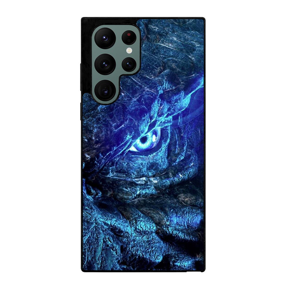 Godzilla Half Face Wallpaper Samsung Galaxy S22 Ultra 5G Case