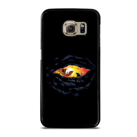 Godzilla War In Eye Painting Art Samsung Galaxy S6 Case
