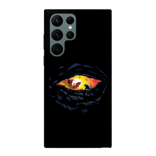 Godzilla War In Eye Painting Art Samsung Galaxy S22 Ultra 5G Case
