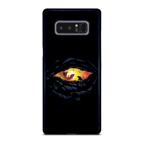 Godzilla War In Eye Painting Art Samsung Galaxy Note 8 Case