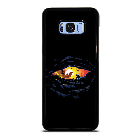 Godzilla War In Eye Painting Art Samsung Galaxy S8 Plus Case