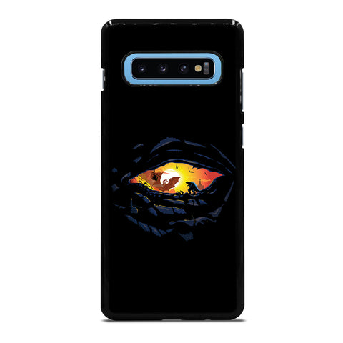 Godzilla War In Eye Painting Art Samsung Galaxy S10 Plus Case