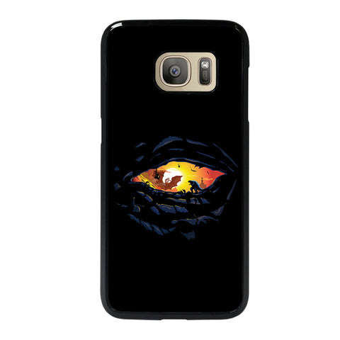 Godzilla War In Eye Painting Art Samsung Galaxy S7 Case