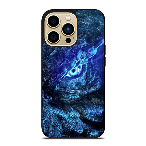 Godzilla Half Face Wallpaper iPhone 14 Pro Max Case