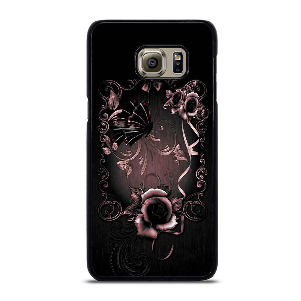 Gothic Rose Flower Samsung Galaxy S6 Edge Plus Case