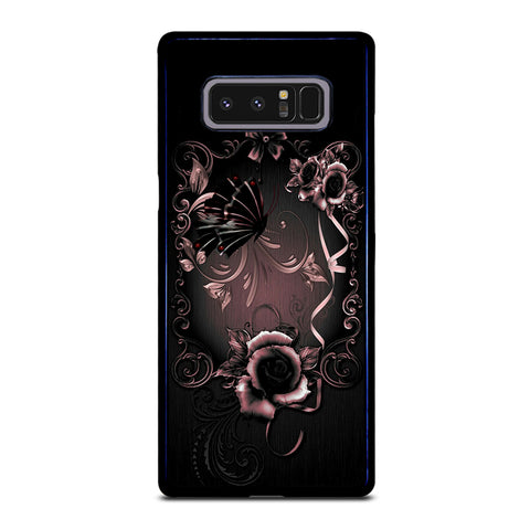 Gothic Rose Flower Samsung Galaxy Note 8 Case