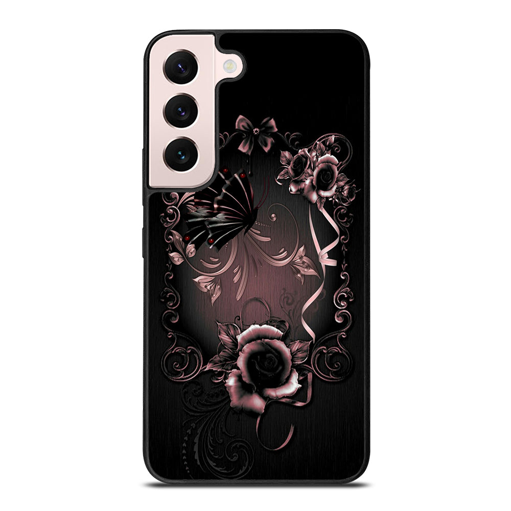 Gothic Rose Flower Samsung Galaxy S22 Plus 5G Case