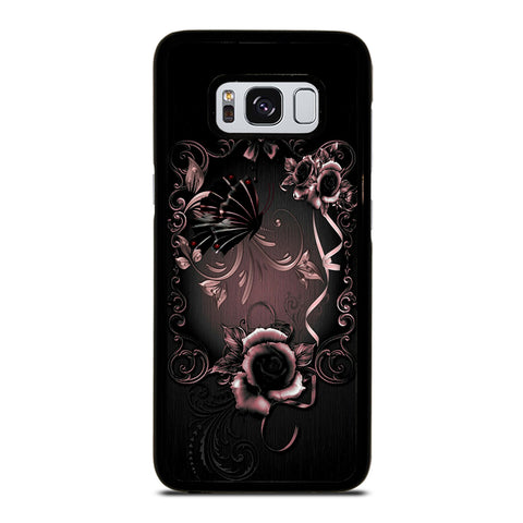 Gothic Rose Flower Samsung Galaxy S8 Case