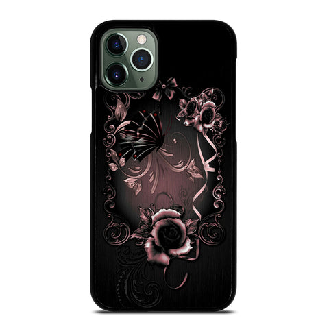 Gothic Rose Flower iPhone 11 Pro Max Case