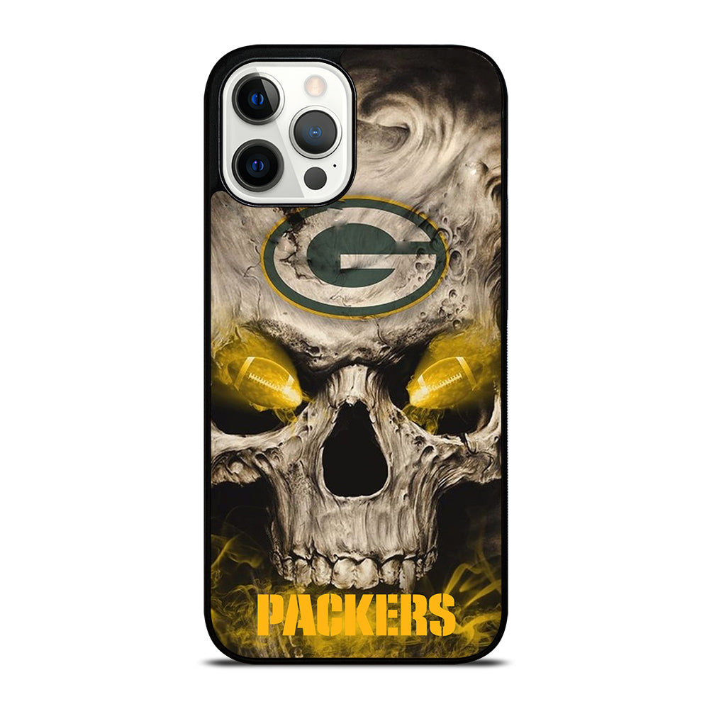 Green Bay Packers Skull iPhone 12 Pro Max Case