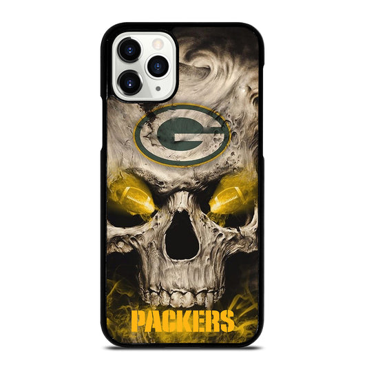 Green Bay Packers Skull iPhone 11 Pro Case