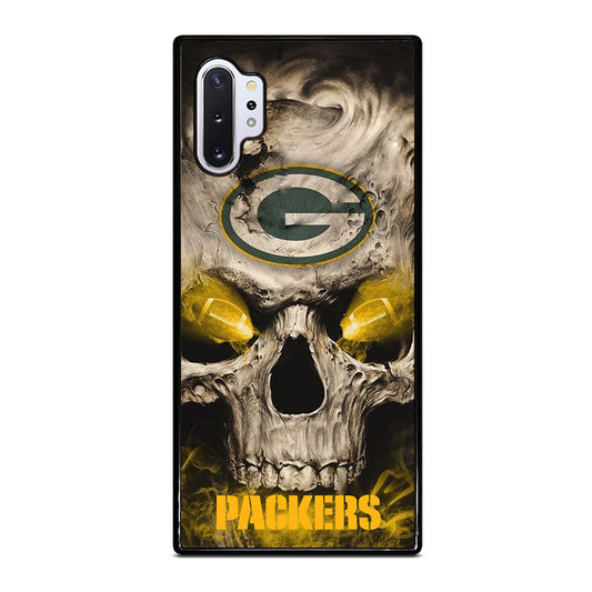 Green Bay Packers Skull Samsung Galaxy Note 10 Plus Case