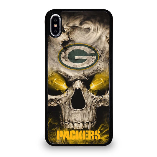 Green Bay Packers Skull iPhone XS Max Case