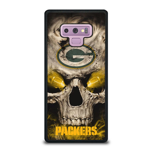 Green Bay Packers Skull Samsung Galaxy Note 9 Case