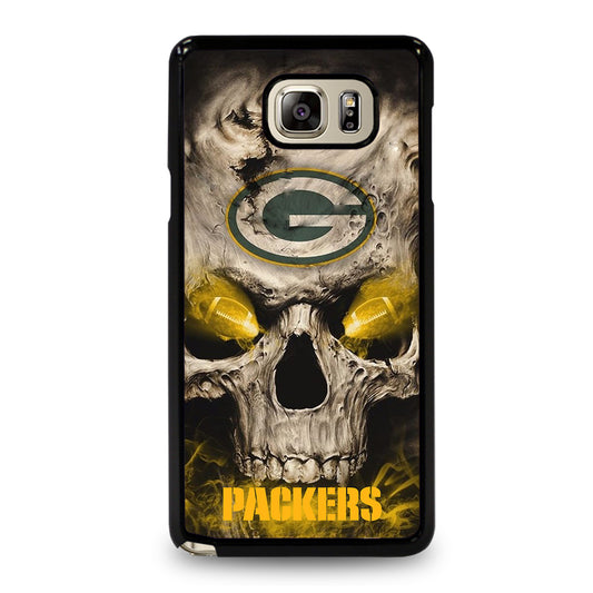 Green Bay Packers Skull Samsung Galaxy Note 5 Case