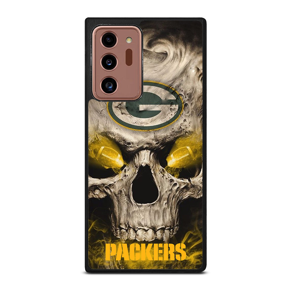 Green Bay Packers Skull Samsung Galaxy Note 20 Ultra Case
