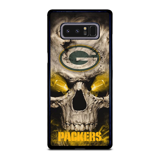 Green Bay Packers Skull Samsung Galaxy Note 8 Case