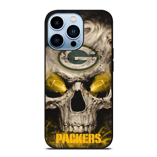 Green Bay Packers Skull iPhone 13 Pro Max Case